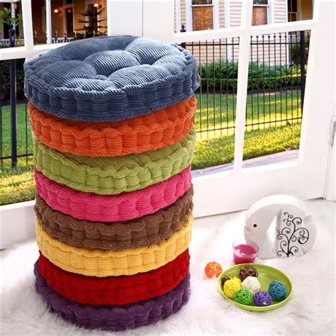 Arrives before Christmas Only 10 left in stock - order soon. . Round stool cushions